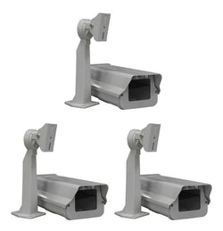 Outdoor Camera Housing & Mounting Bracket, Pack of 3 - smart security club
 - 1