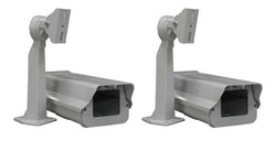 Outdoor Camera Housing with Heater, Fan & Mounting Bracket, Pack of 2 - smart security club
 - 1