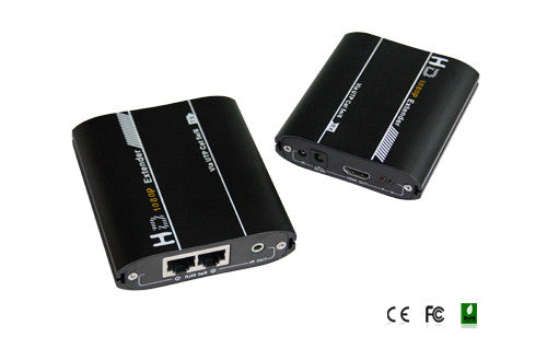 HDMI extender via UTP CAT5E/6 cable - smart security club
