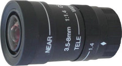 3~8mm Vari-Focal Manual Iris Lens - smart security club
