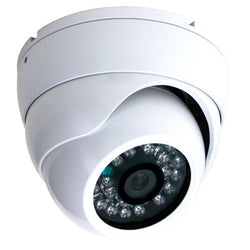 IR mini eyeball dome camera, white color - smart security club
