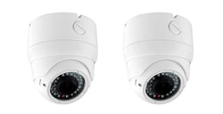 700 TV Line Effio-E Outdoor IR Dome Camera, Pack of 2 - smart security club
