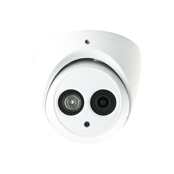 HDW4431EM-AS 4MP 2.8mm Lens POE Built-In Mic IR Eyeball Network CCTV Dome Camera SD Card Slot